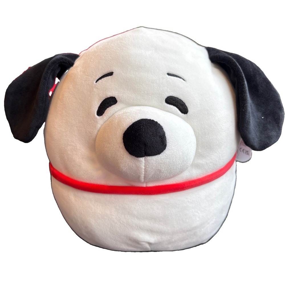 Squishmallows Peanuts Snoopy White Plush Stuffed Animal Dog 10" NWT